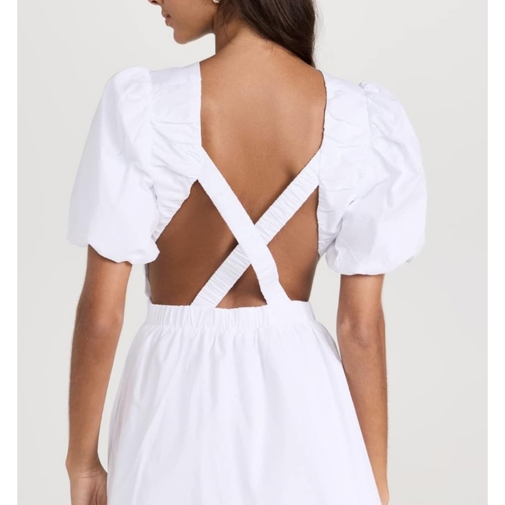 English Factory Women's Cut-Out Poplin Mini Dress - Picture 3 of 6